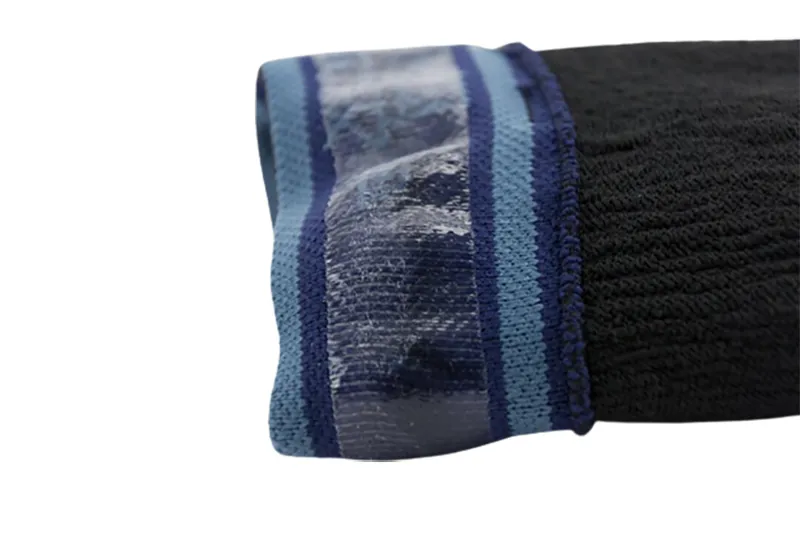 Sealskinz Runton Waterproof Cold Weather Mid Length Sock with Hydrostop Navy Blue/Red-3